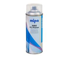 MIPA WBS PC Primer Spray 400 ml, špecializovaný základ na polykarbonát v spreji 